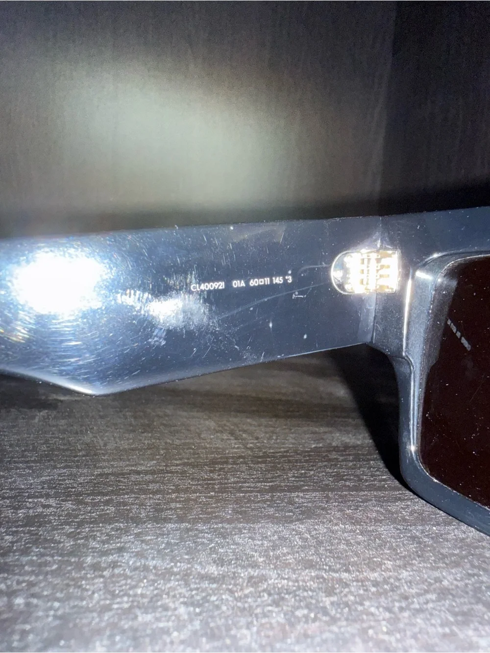 Authentic Celine Bold 3 Dot Square Sunglasses